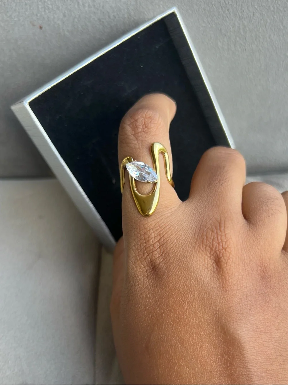 Anthropologie stylish gold